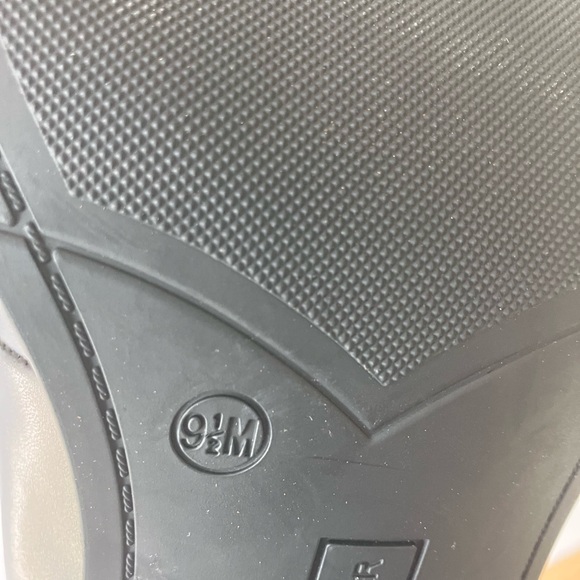 MARC FISHER WOMENS BLACK DANCEL HEELS LOAFER HORSE BIT DETAIL SIZE 9.5 - Picture 6 of 7